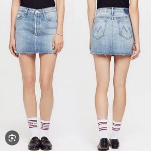MOTHER | Superior | VAGABOND | MINI |FRAY DENIM |Destroyed Bills |SKIRT |Size 26